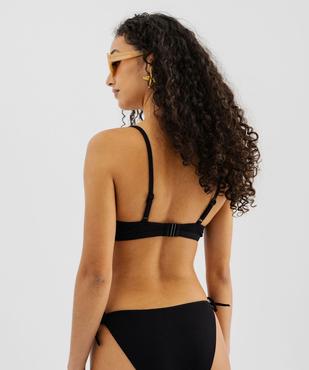 Haut de maillot de bain corbeille à armatures et bonnets moussés femme vue2 - GEMO (PLAGE) - GEMO