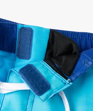 Short de surf garçon à motifs palmiers - Freegun vue3 - FREEGUN - GEMO