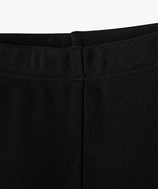 Leggings avec doublure chaude en maille peluche fille vue3 - GEMO (ENFANT) - GEMO