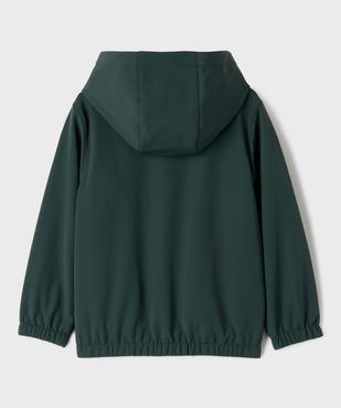 Blouson à capuche doublé polaire garçon vue4 - GEMO (ENFANT) - GEMO