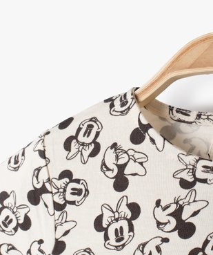 Tee-shirt bébé fille avec motifs Minnie - Disney vue3 - DISNEY DTR - GEMO