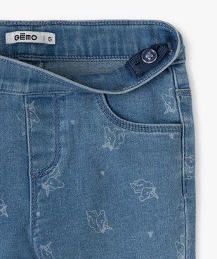 Jegging fille avec motifs licornes vue2 - GEMO (ENFANT) - GEMO