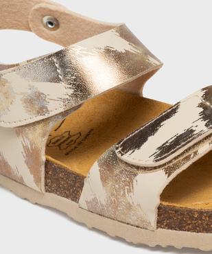 Sandales à scratch et semelle intérieure cuir fille - Lovely Wings vue6 - LOVELY WINGS - GEMO