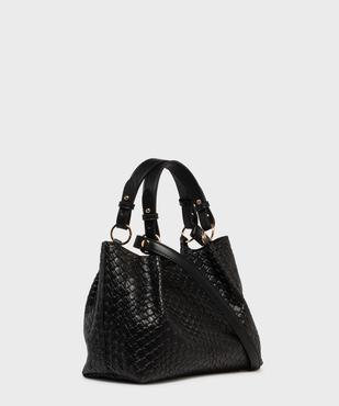 Sac à main souple et texturé avec bandoulière amovible femme vue2 - GEMO (ACCESS) - GEMO