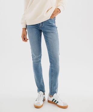 Jean Slim stretch taille normale femme vue1 - GEMO 4G FEMME - GEMO