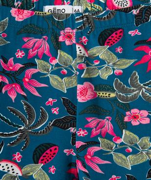 Legging imprimé à taille élastiquée fille vue2 - GEMO (ENFANT) - GEMO