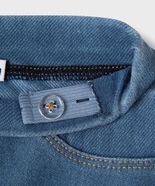 Jegging à taille réglable et revers bébé fille vue4 - GEMO(BEBE DEBT) - GEMO