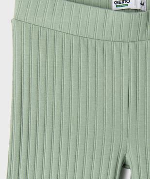 Legging flare en jersey côtelée fille vue2 - GEMO 4G FILLE - GEMO