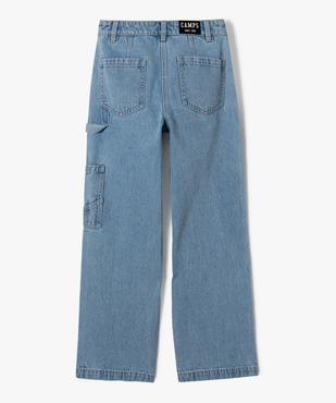 Jean fille coupe large - Camps United vue4 - CAMPS UNITED - GEMO