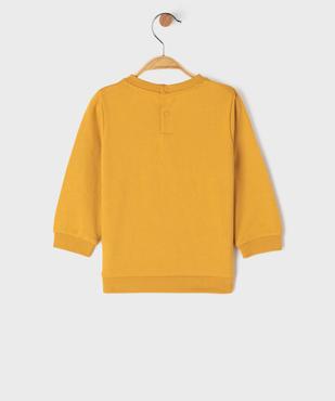 Sweat léger avec motif poitrine bébé garçon vue3 - GEMO(BEBE DEBT) - GEMO