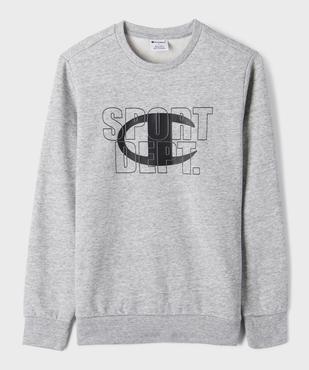 Sweat avec inscription sur le buste garçon - Champion vue1 - CHAMPION USA - GEMO
