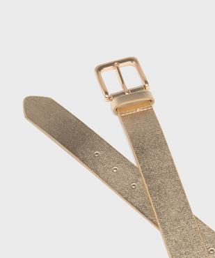 Ceinture large métallisée femme vue2 - GEMO (ACCESS) - GEMO