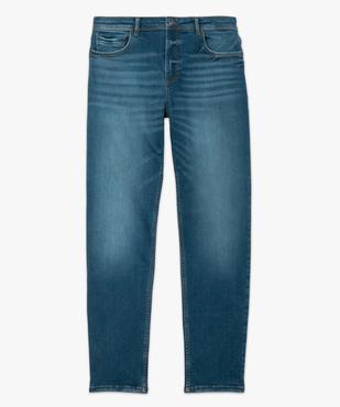 Jean homme coupe Straight avec marques d’usure vue4 - GEMO (HOMME) - GEMO