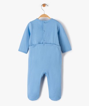 Pyjama bébé en jersey motif Mickey - Disney vue3 - DISNEY DTR - GEMO