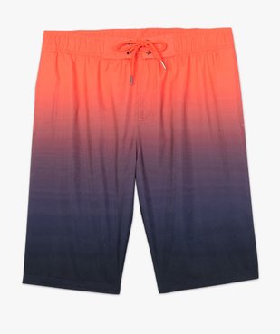 Short de bain homme multicolore dégradé vue4 - GEMO (PLAGE) - GEMO