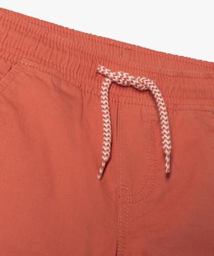 Pantalon jogger coupe slim garçon vue2 - GEMO 4G GARCON - GEMO