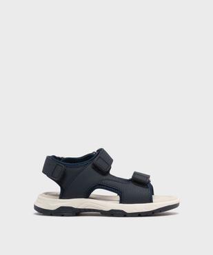 Sandales look sport à scratchs garçon - 5 Miles vue1 - 5 MILES - GEMO