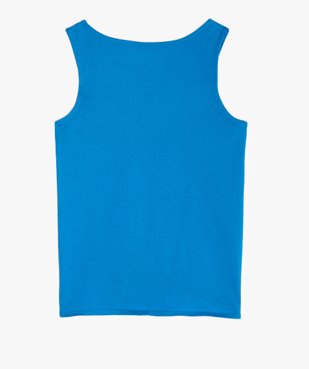 Débardeur fille à motif avec pattes à nouer vue3 - GEMO (JUNIOR) - GEMO