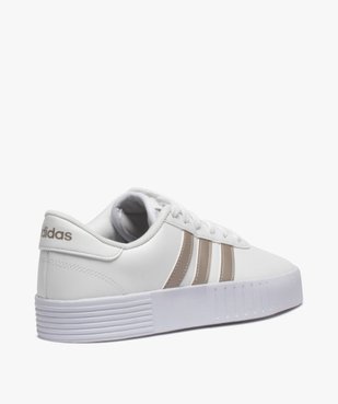 Tennis femme bicolores à semelle plateforme - Adidas vue4 - ADIDAS - GEMO