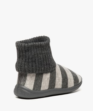 Chaussons bébé à rayures avec tige façon chaussettes vue4 - GEMO (ENFANT) - GEMO