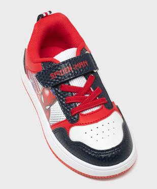 Baskets basses à lacets élastiques et scratch garçon - Spiderman vue5 - SPIDERMAN - GEMO