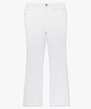 Jean femme coupe Flare taille haute vue4 - GEMO(FEMME PAP) - GEMO