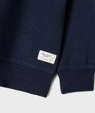 Sweat uni coupe ample garçon vue6 - GEMO (ENFANT) - GEMO