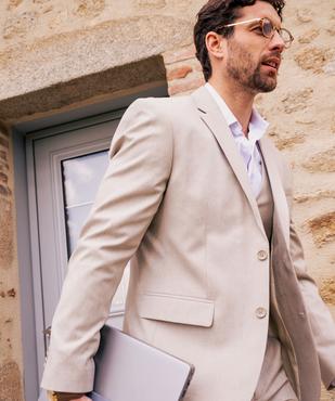 Veste de costume fermeture 2 boutons homme vue7 - GEMO (HOMME) - GEMO