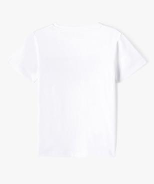 Tee-shirt à manches courtes garçon avec motif vue3 - GEMO (ENFANT) - GEMO