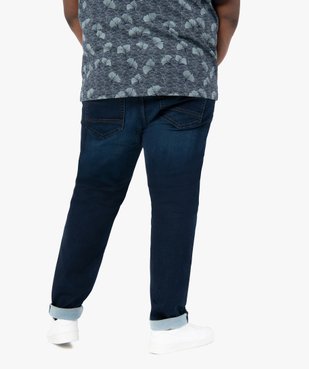 Jean homme grande taille extensible coupe droite vue3 - GEMO (G TAILLE) - GEMO