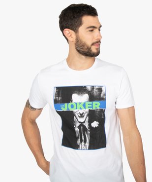 Tee-shirt homme à manches courtes imprimé - Joker vue2 - JOKER - GEMO