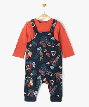 Ensemble bébé garçon 2 pièces : salopette + tee-shirt - Petit Béguin vue1 - PETIT BEGUIN - GEMO