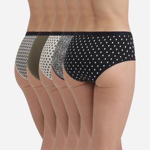 Boxers en coton stretch femme (lot de 5) - Les Pockets DIM vue3 - DIM - GEMO