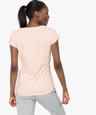 Haut de pyjama femme avec motif humoristique vue3 - GEMO(HOMWR FEM) - GEMO
