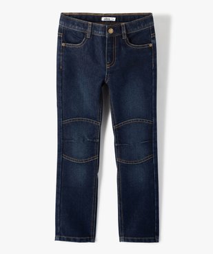 Jean garçon coupe Regular avec genoux renforcés vue1 - GEMO (ENFANT) - GEMO
