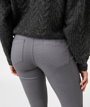 Pantalon femme coupe Slim effet push-up vue2 - GEMO(FEMME PAP) - GEMO