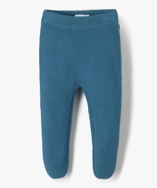Pantalon bébé à pieds en maille tricotée - Lulu Castagnette vue1 - LULUCASTAGNETTE - GEMO