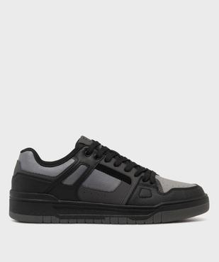Baskets basses à lacets style skateshoes homme vue1 - 5 MILES - GEMO