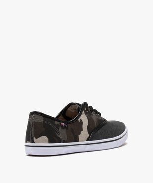 Tennis homme en toile à semelle fine - Roadsign Tige imprimée vue4 - ROADSIGN - Nikesneakers