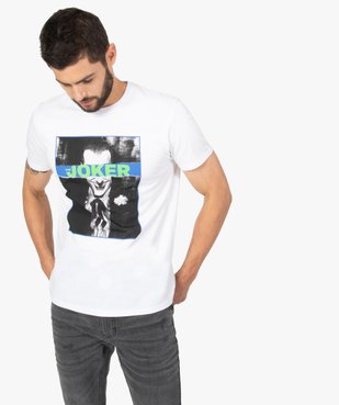 Tee-shirt homme à manches courtes imprimé - Joker vue1 - JOKER - GEMO