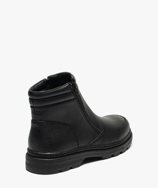 Boots double zip gamme confort homme vue7 - G'FLEX - GEMO