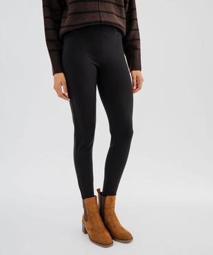 Legging en maille épaisse extensible à taille fantaisie femme vue2 - GEMO(FEMME PAP) - GEMO