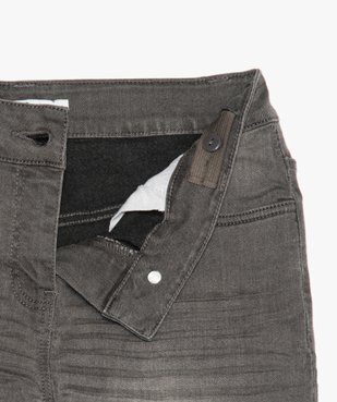 Jean fille coupe skinny en matière extensible vue2 - GEMO C4G FILLE - GEMO