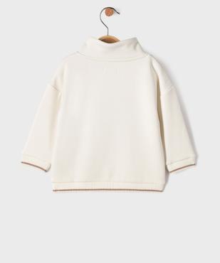 Sweat col châle avec doublure chaude bébé garçon - LuluCastagnette vue3 - LULUCASTAGNETTE - GEMO