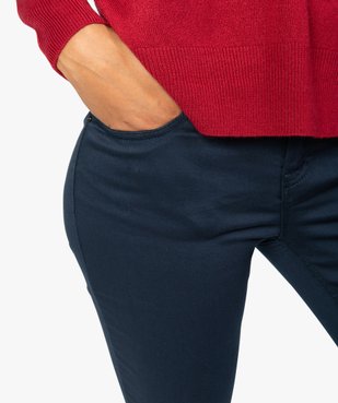 Pantalon femme coupe slim - Longueur L26 vue2 - GEMO(FEMME PAP) - GEMO
