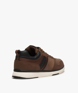Baskets homme bicolores inspiration rétro running - Kappa vue4 - KAPPA - Nikesneakers