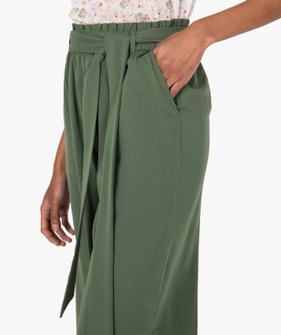 Pantacourt femme large vue2 - GEMO(FEMME PAP) - GEMO