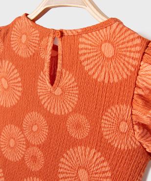 Débardeur imprimé avec volants aux emmanchures bébé fille vue3 - GEMO(BEBE DEBT) - GEMO