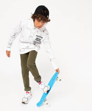 Pantalon slim 5 poches garçon vue5 - GEMO 4G GARCON - GEMO