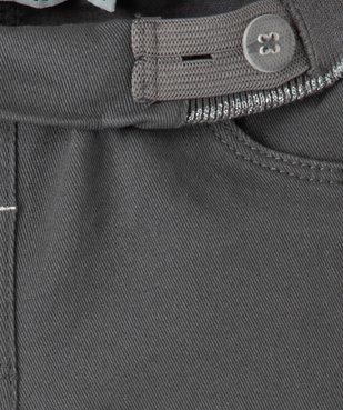 Jegging bébé fille à taille réglable et ceinture pailletée vue3 - GEMO(BEBE DEBT) - GEMO